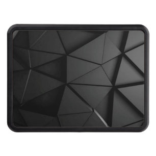 Grey black design hitch cover