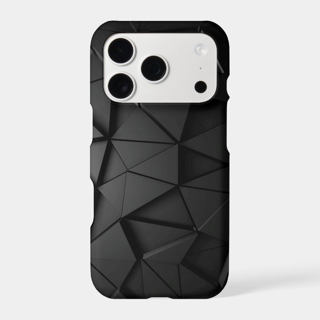 Grey black design   iphone case (Back)