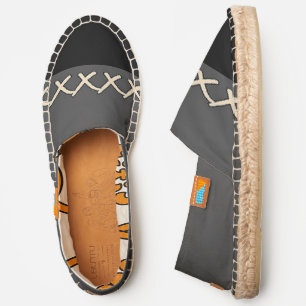 Grey Black Toe X Canvas Slip On  Espadrilles