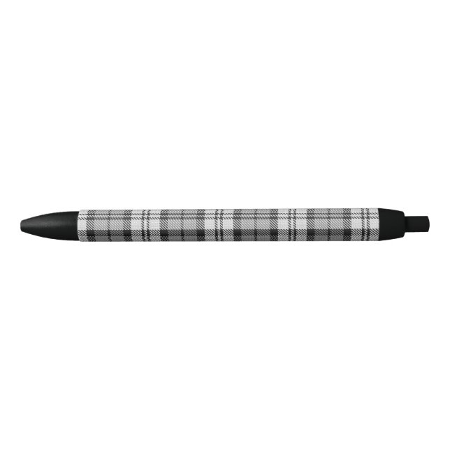  Grey Blackwatch Tartan Plaid Design  Pen (Front)