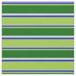 [ Thumbnail: Grey, Blue, Green, Dark Green & Light Cyan Colored Fabric ]