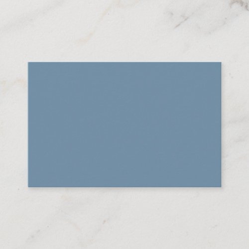 Grey Blue solid color  Business Card