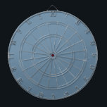 Grey Blue (solid color)  Dart Board<br><div class="desc">Grey Blue (solid color)</div>