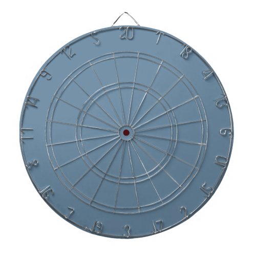 Grey Blue solid color  Dart Board