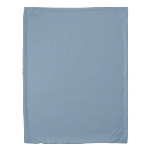 Grey Blue solid color  Duvet Cover