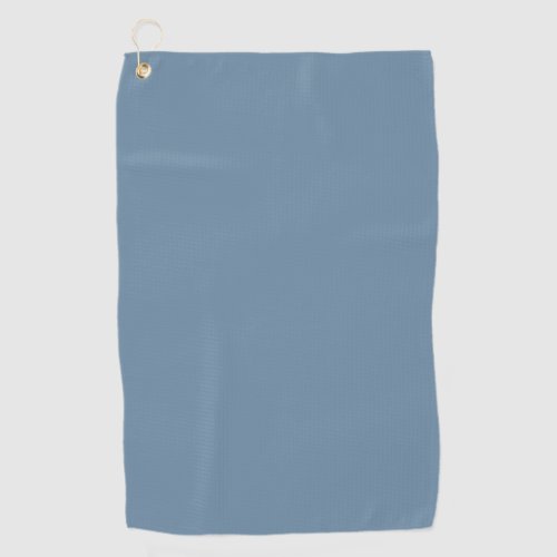 Grey Blue solid color  Golf Towel