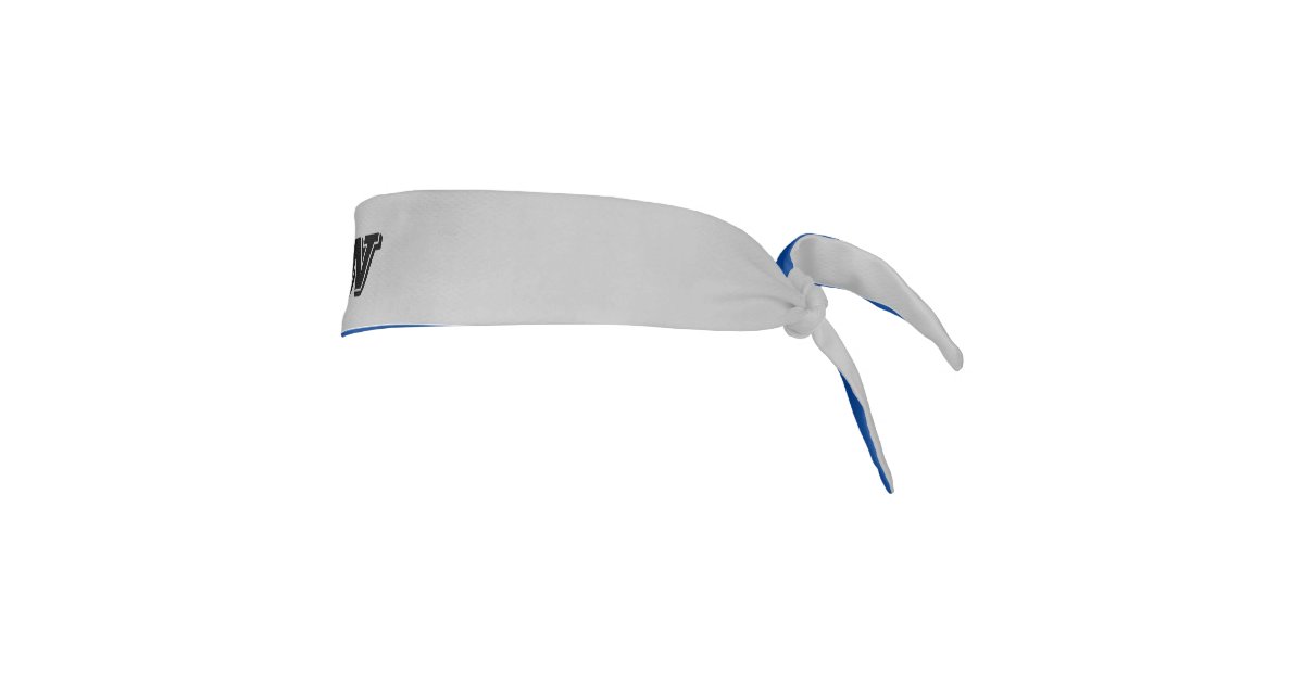 Grey Headband Monogram