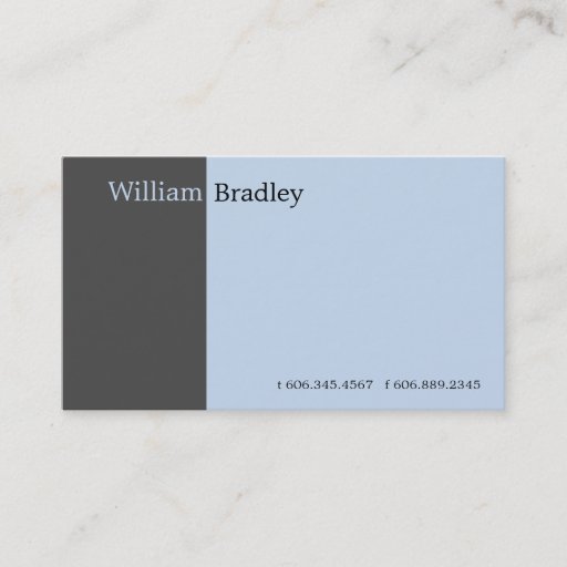 Customizable Grey Box Business Card