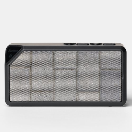 Grey Brick Cement Sidewalk  Bluetooth Speaker