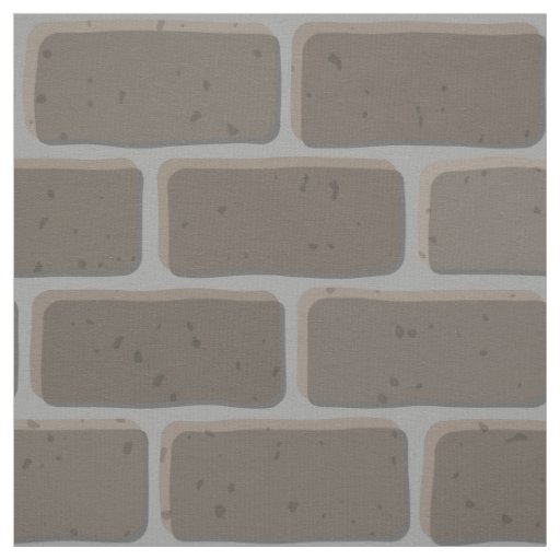 Grey Brickwall Fabric