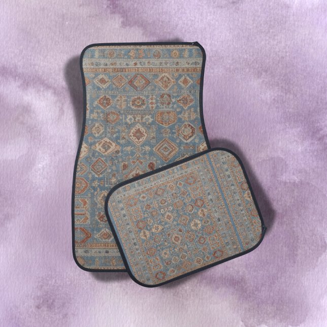 Grey & Brown Persian Pattern | Car Floor Mat (Creator Uploaded)