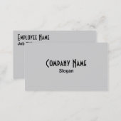 Grey Business Card (Front/Back)