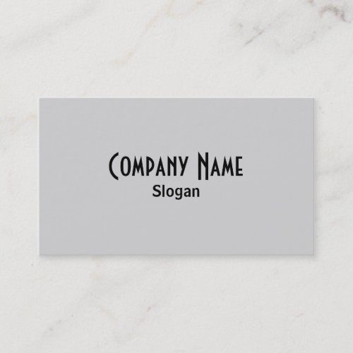 Grey Business Card