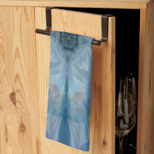 Grey Butterflies Kitchen Towel