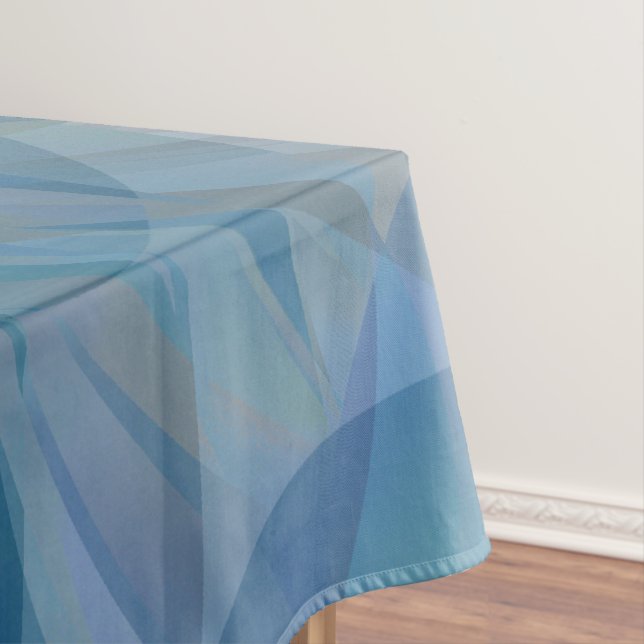 Grey Butterflies Tablecloth (In Situ)