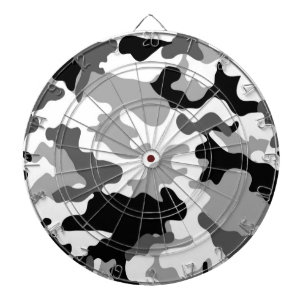 Grey Camo Dartboard