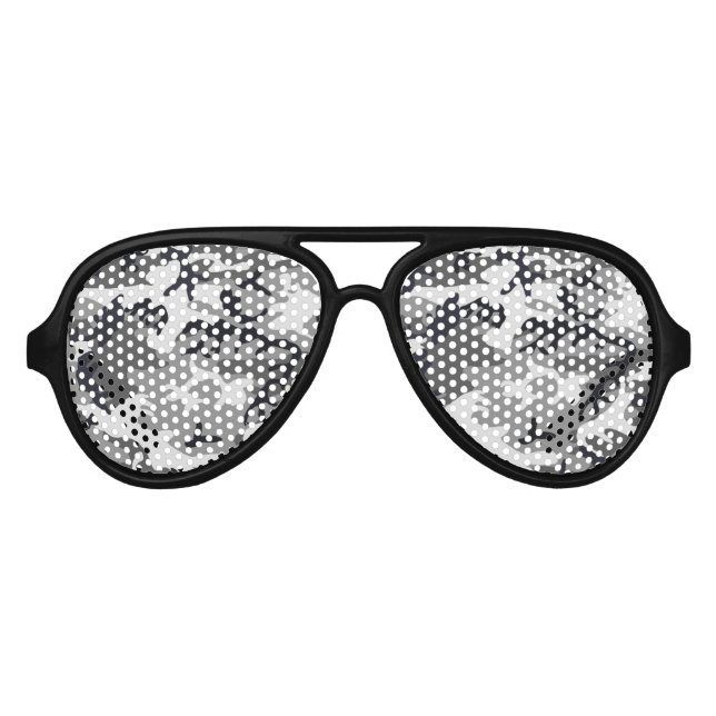 Grey Camo Lens Sunglasses/ Shades (Front)