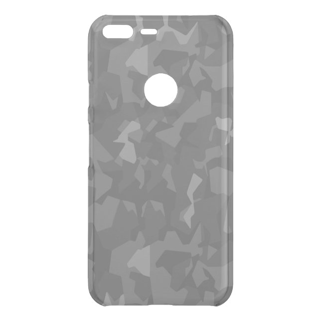 Grey Camo Pattern Uncommon Google Pixel XL Case (Back)