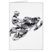 Grey Camoflage Snowmobiler (Front)