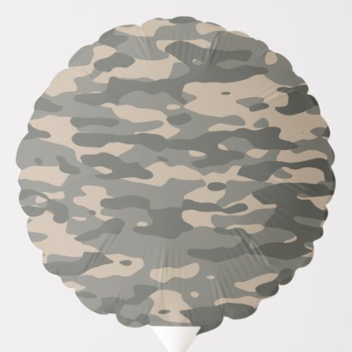 Grey camouflage balloon