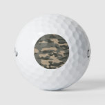 Grey Camouflage Golf Balls at Zazzle