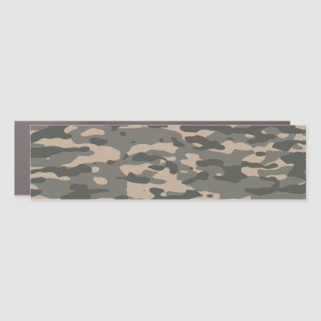 Grey Camouflage Leggings Car Magnet