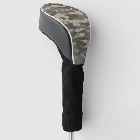 Grey Camouflage Leggings Golf Head Cover