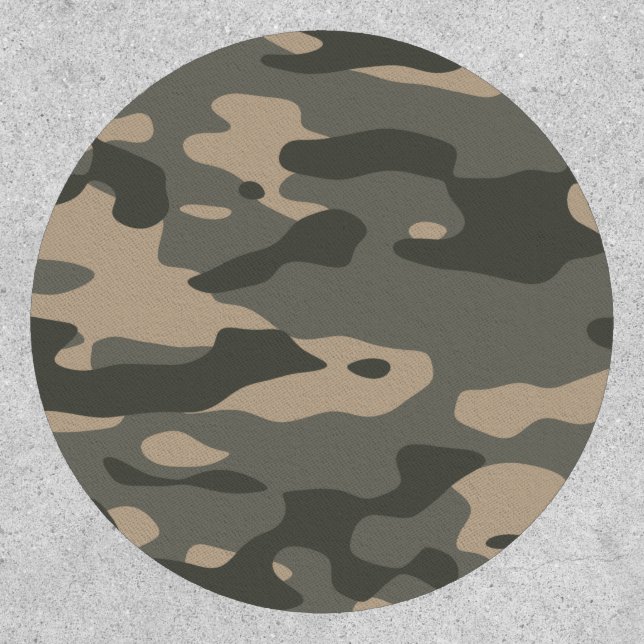 Grey camouflage patch (Front)