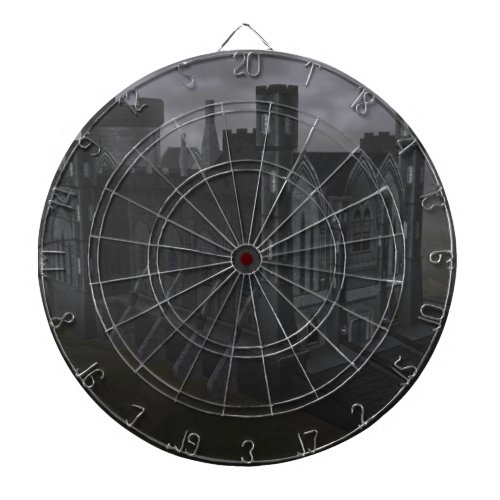 Grey Castle Dart Board