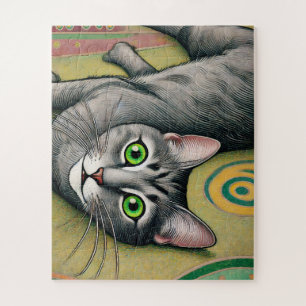 Grey Cat 50 Piece Kids Puzzle