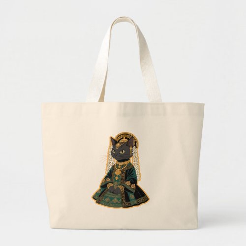 Grey Cat Bridal Goddess Tote Bag