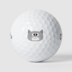 Grey Cat Golf Balls
