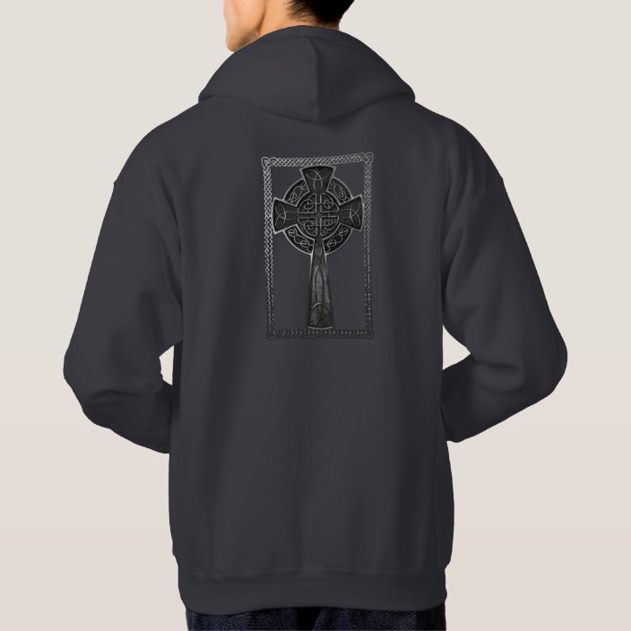 celtic cross hoodie