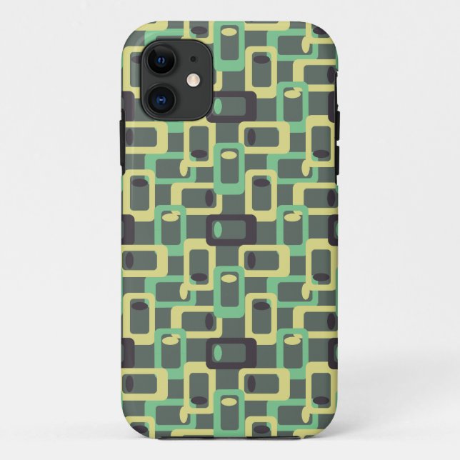 Grey Chain Link  Case-Mate iPhone Case (Back)