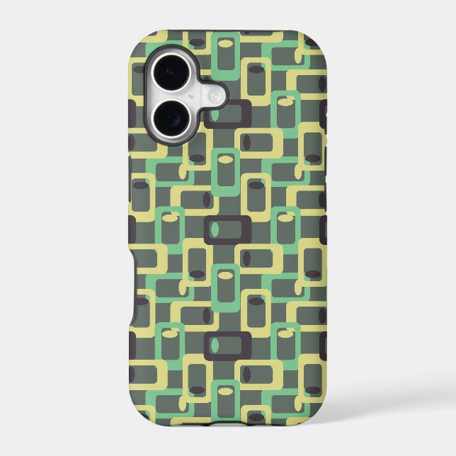 Grey Chain Link  Iphone Case (Back)