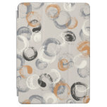 Grey Circles: Simple Seamless Pattern iPad Air Cover