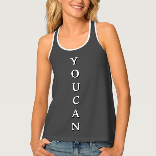  grey color tank top  for girls and women