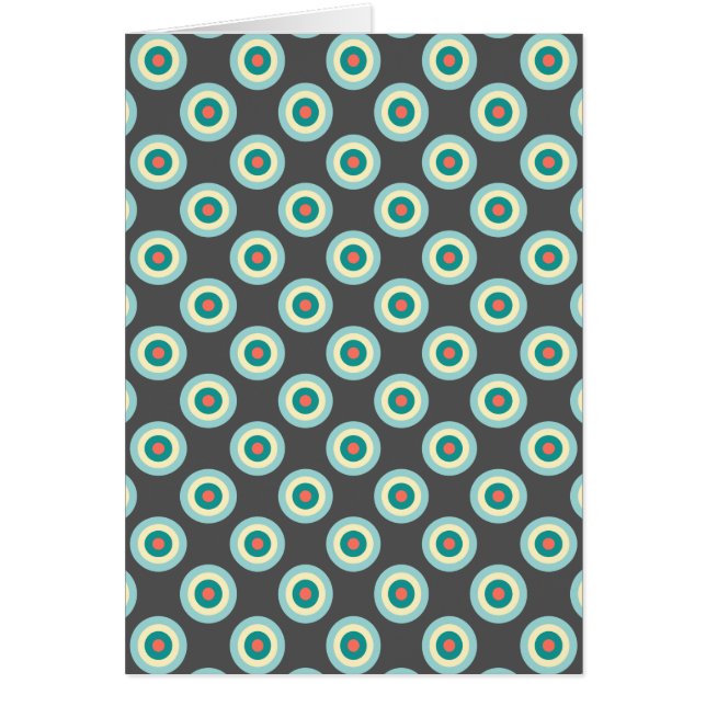 Grey Combination Circles by Shirley Taylor Cards (Front)