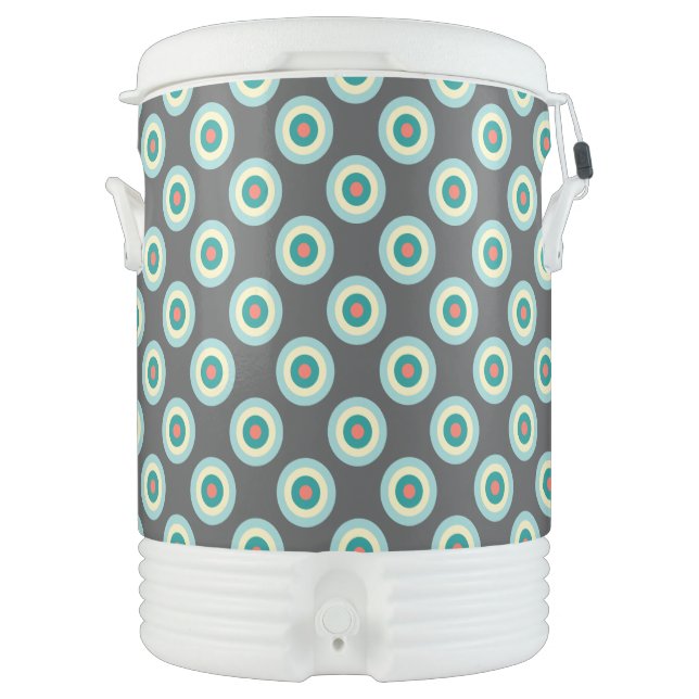 Grey Combination Circles by Shirley Taylor Cooler (Front)