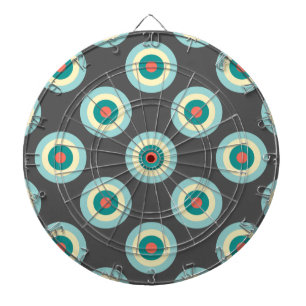 Grey Combination Circles by Shirley Taylor Dart Board