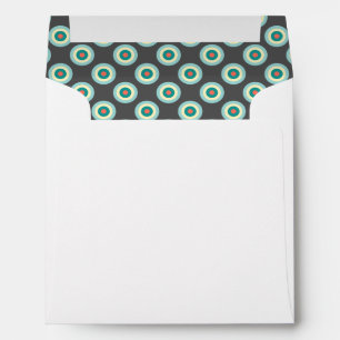 Grey Combination Circles by Shirley Taylor Envelope