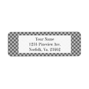 Grey Combination Classic Checkerboard by STaylor Label