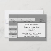 grey concert ticket (Front)