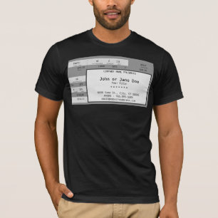 grey concert ticket T-Shirt