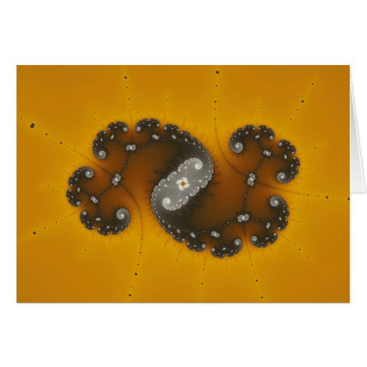 Grey Creature - Fractal Card (Front Horizontal)