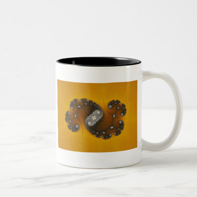 Grey Creature - Fractal Mug (Right)