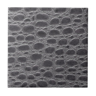 Grey Crocodile Look Tile