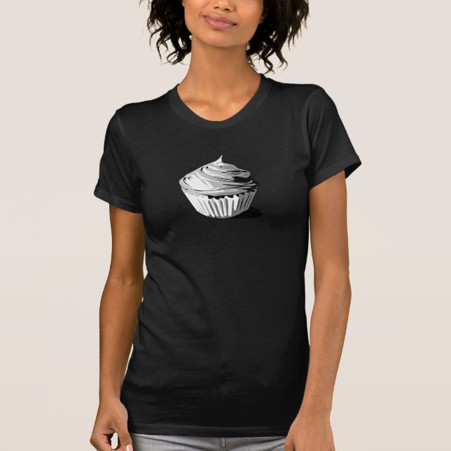 Grey cupcake tshirt (Front)