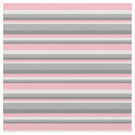 Grey, Dark Grey, Mint Cream & Light Pink Colored Fabric
