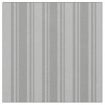 [ Thumbnail: Grey & Dark Grey Pattern of Stripes Fabric ]